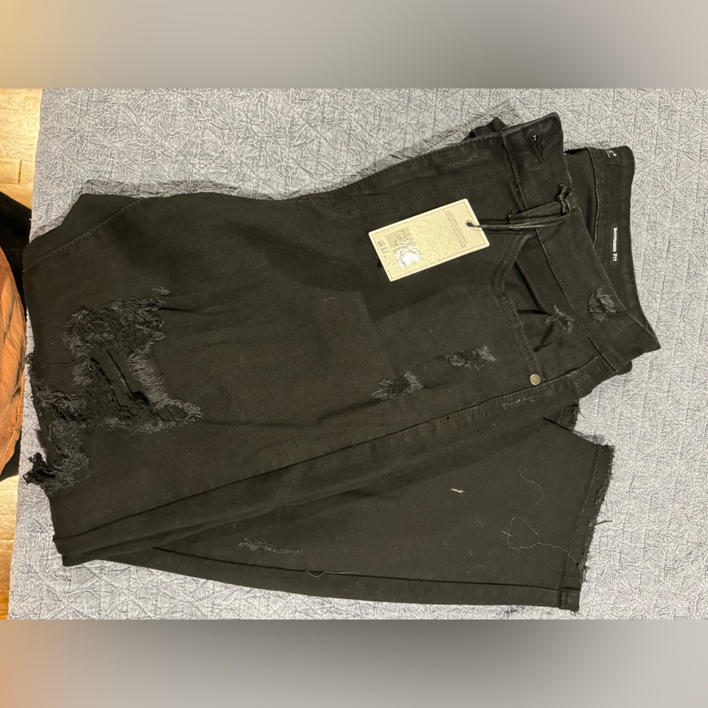 Judy Blue Black Boyfriend Jeans